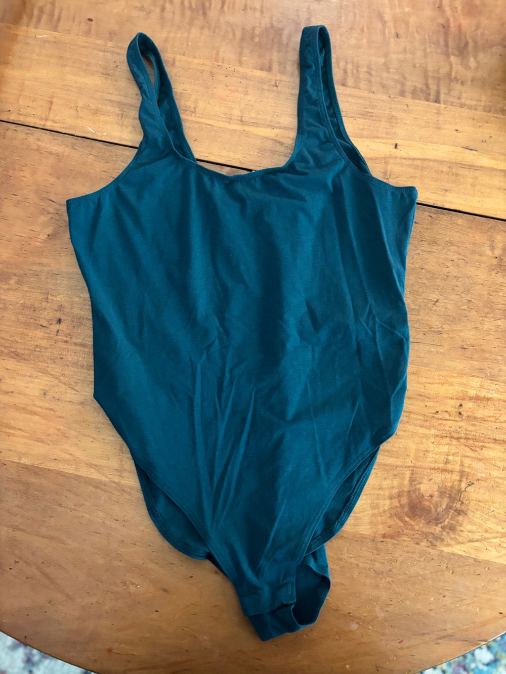 Old Navy Green Snap Bodysuit | Women’s Large